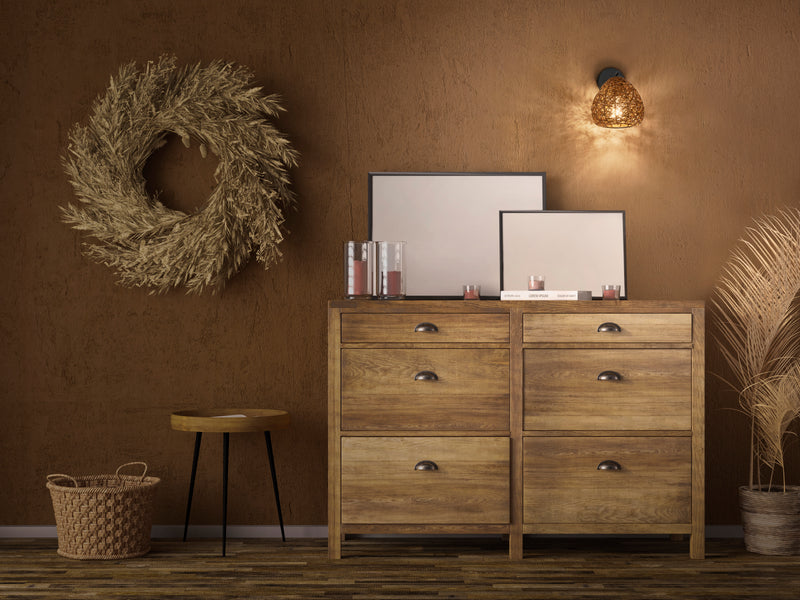 Decor Paper Drop Wall BEIGE, E27, IP20, IK03, 186x160mm, Sisustuksellinen seinävalaisin Osram