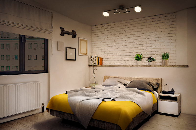 21W, 1120lm, Decor Spot Moon 4Spot BLACK, 3000K, IP20, IK03, Sisustuksellinen LED Kattovalaisin Osram