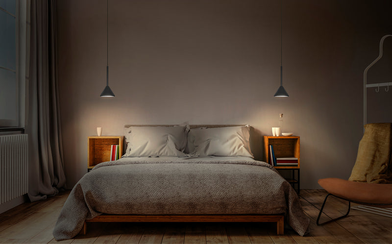 5W, 180lm, Decor Fuji 1XPendant BLACK, 3000K, IP20, 120x1500mm, LED Kattovalaisin Osram