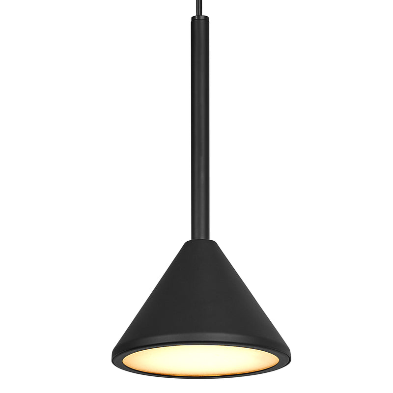 5W, 180lm, Decor Fuji 1XPendant BLACK, 3000K, IP20, 120x1500mm, LED Kattovalaisin Osram
