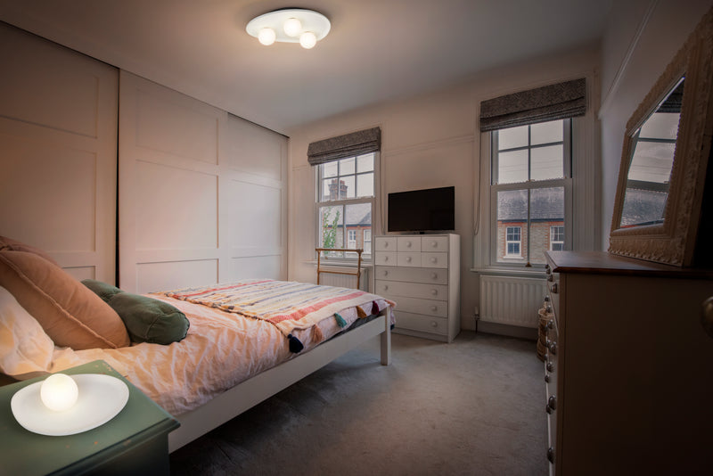 Decor Plaster Nest Table WHITE, G9, IP20, IK03, 135x325mm, Decorative table lamp Osram