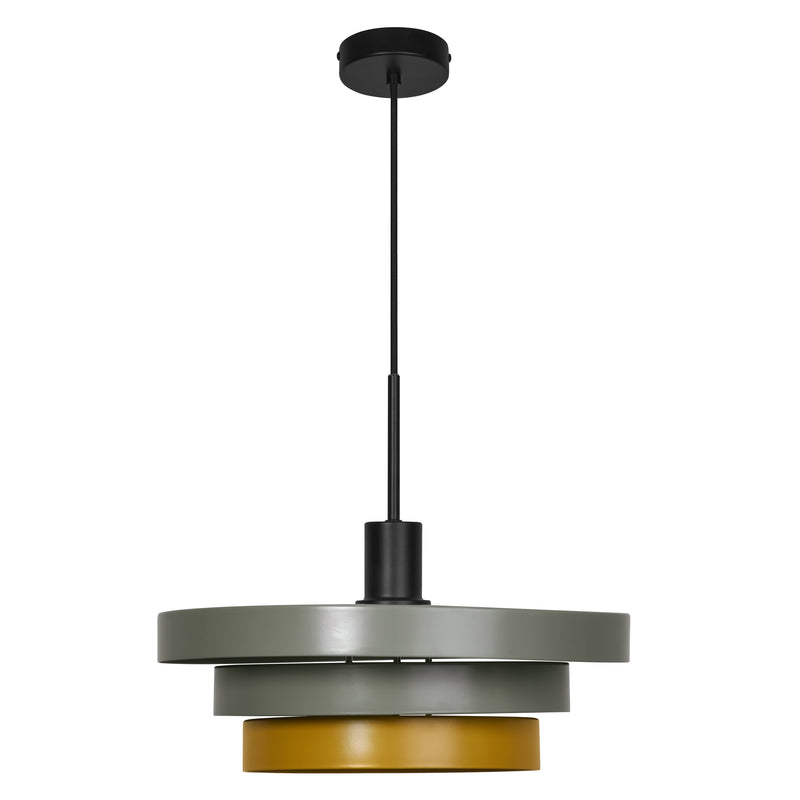 Decor Layers Pendant GREEN, E27, IP20, 400x1360mm, Sisustuksellinen kattovalaisin Osram