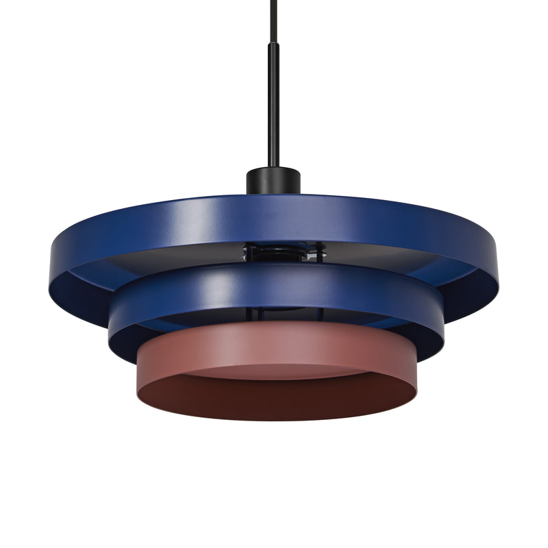 Decor Layers Pendant BLUE, E27, IP20, 400x1360mm, Sisustuksellinen kattovalaisin Osram