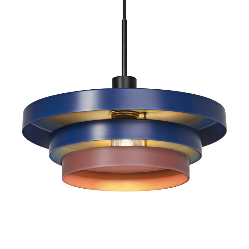 Decor Layers Pendant BLUE, E27, IP20, 400x1360mm, Sisustuksellinen kattovalaisin Osram
