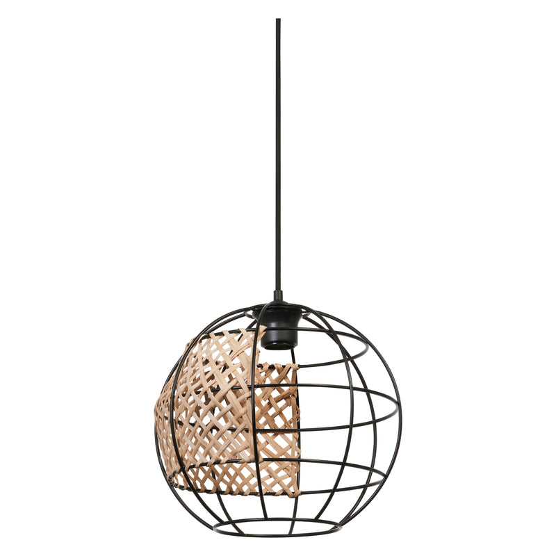 Decor Cage Globe Pendant BLACK, E27, IP20, 300x1320mm, Decorative ceiling lamp Osram