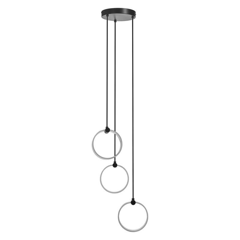 20W, 1300lm, Decor Circle 3xPendant PL Click CCT, 3000K/4200K/6500K, IP20, 200x1210mm, Sisustuksellinen LED Kattovalaisin Osram