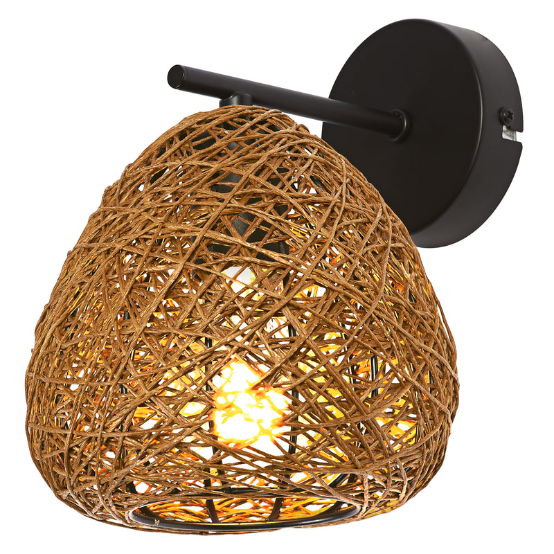 Decor Paper Drop Wall BEIGE, E27, IP20, IK03, 186x160mm, Sisustuksellinen seinävalaisin Osram