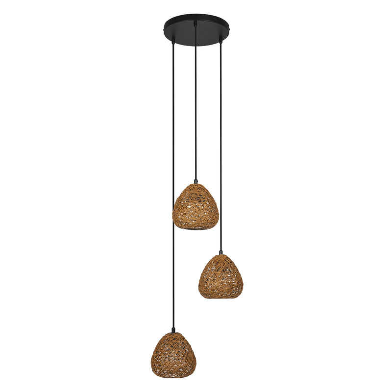 Decor Paper Drop Pendant Plate BEIGE, 3XE27, IP20, IK03, 367x1500mm, Sisustuksellinen kattovalaisin Osram