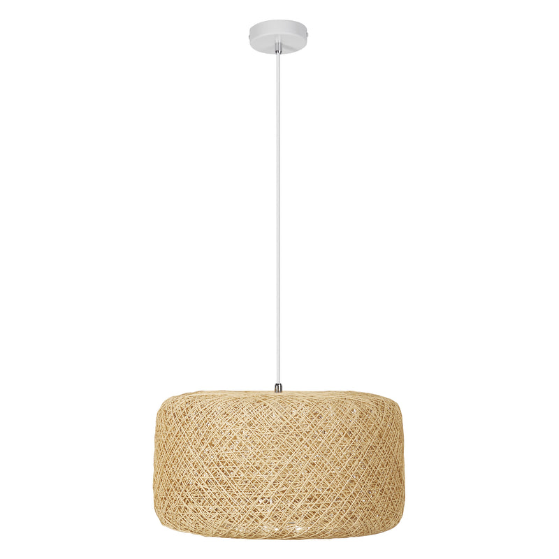 Decor Paper Bale Pendant BEIGE, E27, IP20, IK03, 400x1500mm, Decorative ceiling lamp Osram
