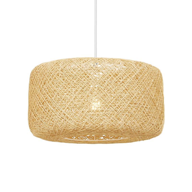 Decor Paper Bale Pendant BEIGE, E27, IP20, IK03, 400x1500mm, Decorative ceiling lamp Osram