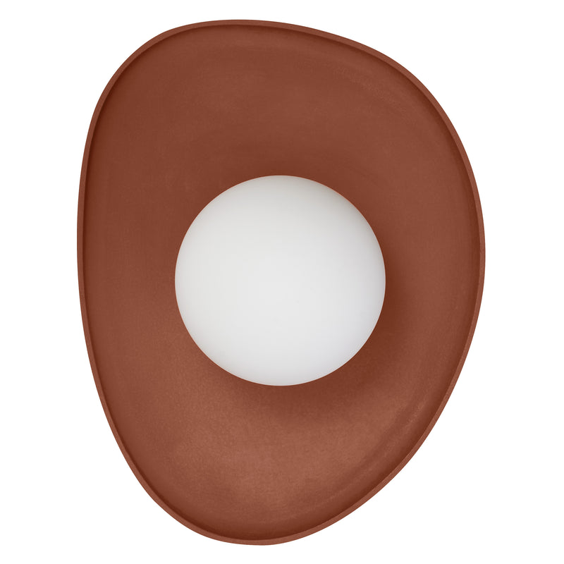 Decor Clay Nest Wall BROWN, G9, IP20, IK03, 135x260mm, Decorative wall lamp Osram