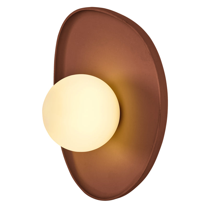 Decor Clay Nest Wall BROWN, G9, IP20, IK03, 135x260mm, Decorative wall lamp Osram