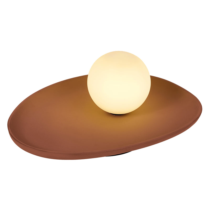 Decor Clay Nest Table BROWN, G9, IP20, IK03, 135x325mm, Decorative table lamp Osram