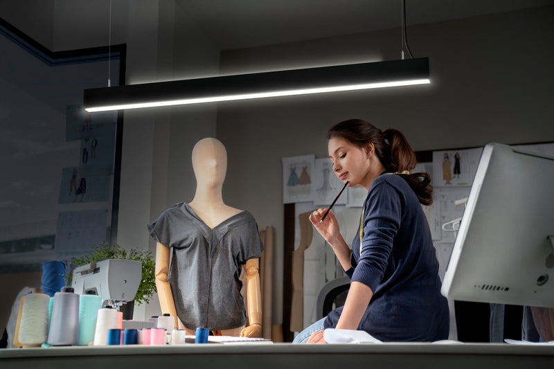 42W, 4400lm, Office Line Cuboid Suspended DIM, 4000K, IP20, IK03, 41x1126mm, LED Työpistevalaisin Osram