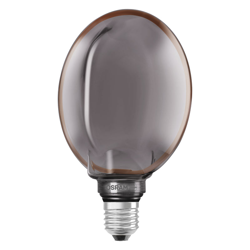 4W, 110lm, Vintage 1906 Globe 130 Filament SMOKE, 1800K, E27, 130x171mm, LED sisustuslamppu Osram