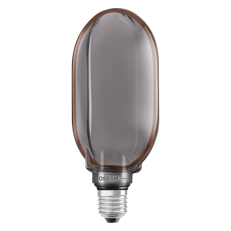 4W, 110lm, Vintage 1906 Globe 100 Filament SMOKE, E27, 1800K, DIM, 100x189mm, LED Sisustuslamppu Osram