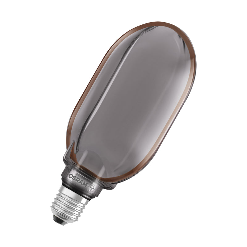 4W, 110lm, Vintage 1906 Globe 100 Filament SMOKE, E27, 1800K, DIM, 100x189mm, LED Sisustuslamppu Osram