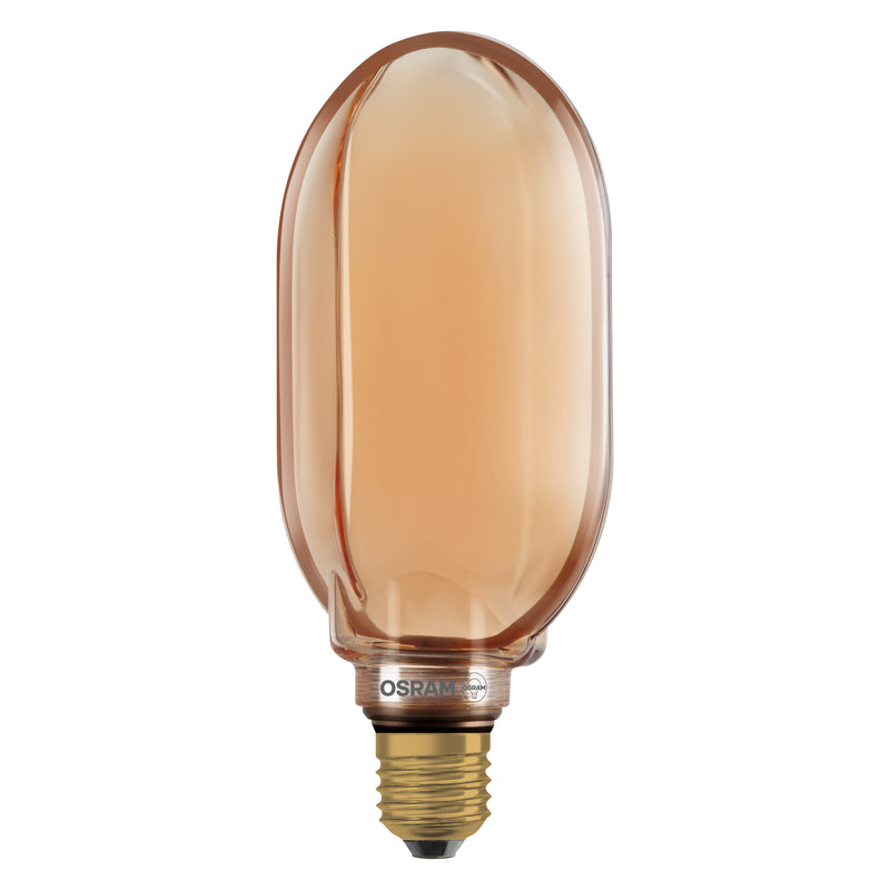 4W, 220lm, 1800K, Vintage 1906 Globe 100 Filament GOLD, E27, DIM, 100x189mm, LED Sisustuslamppu Osram