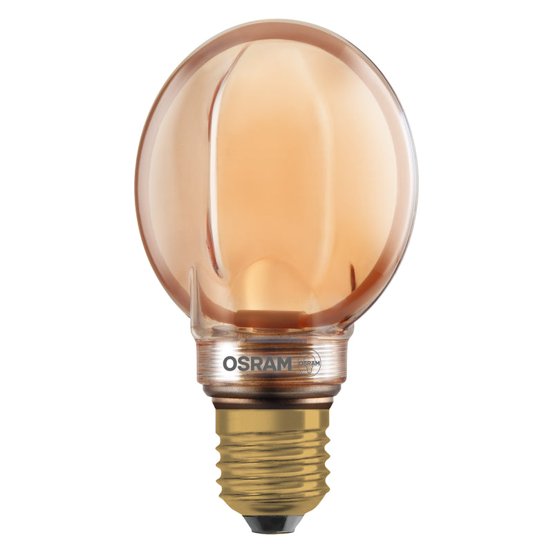 4W, 220lm, Vintage 1906 Globe 80 Filament GOLD, E27, 1800K, DIM, 80x120mm, LED Sisustuslamppu Osram
