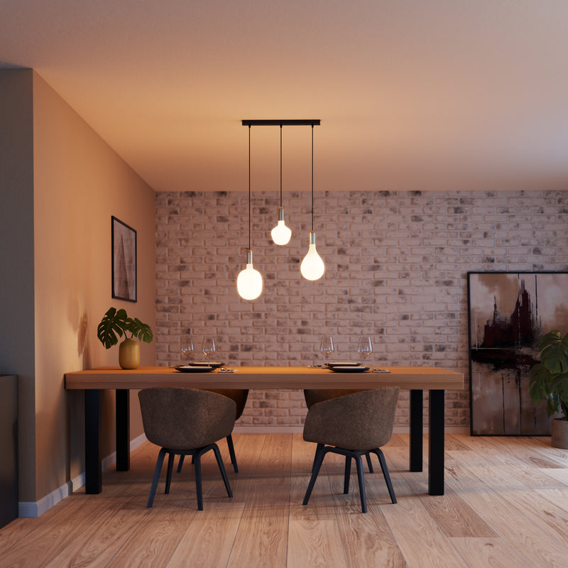 Vintage 1906 PenduLum Triple Canopy Linear, IP20, 50x540mm, Kattokuppi PenduLum-valaisimiin Osram