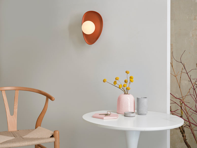 Decor Clay Nest Wall BROWN, G9, IP20, IK03, 135x260mm, Decorative wall lamp Osram