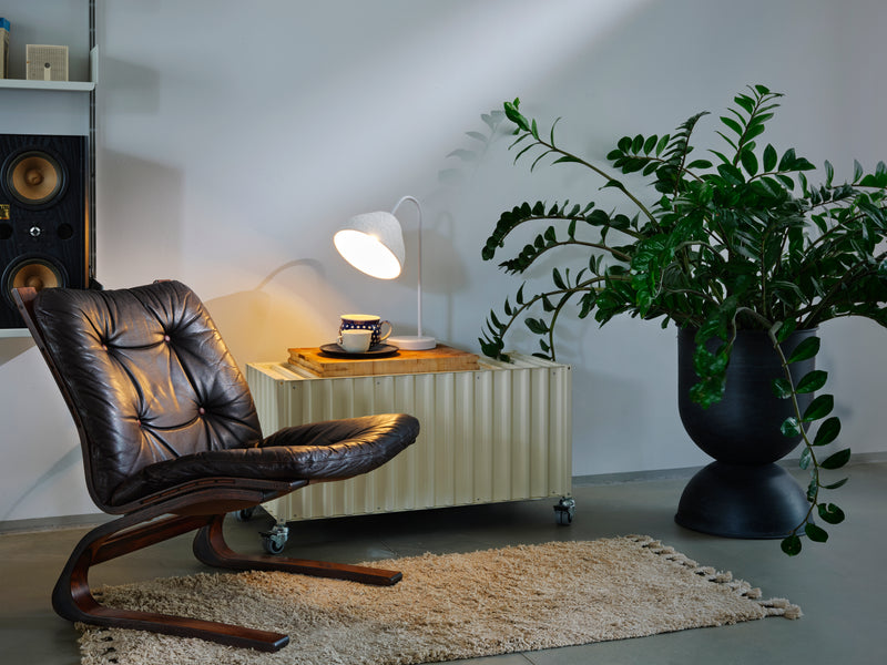 Decor Camel Bell Table DIM WHITE, E14, IP20, 335x460mm, Decorative table lamp Osram