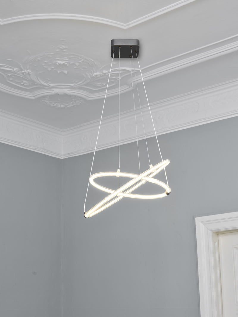 21W, 2400lm, Decor Celestio Pendant Click DIM, 3000K, IP20, IK03, 456x800mm, LED Kattovalaisin Osram