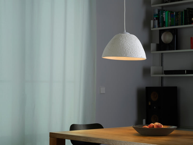 Decor Camel Bell Pendant WHITE, E27, IP20, 375x1690mm, Decorative ceiling lamp Osram