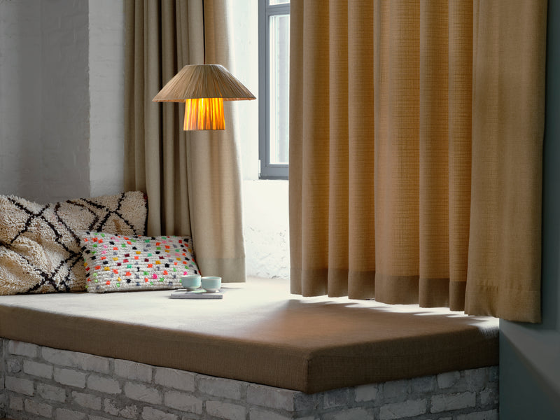 Decor Bamboo Paper Hut Pendant 400 BROWN, E27, IP20, IK03, 400x1200mm, Decorative ceiling lamp Osram