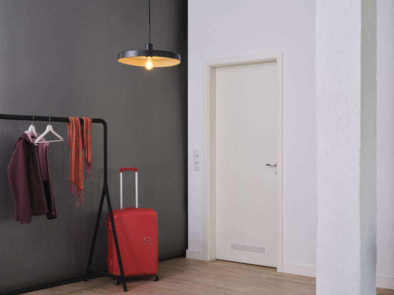 Decor Plate Pendant BEIGE, E27, IP20, 400x1270mm, Decorative ceiling lamp Osram