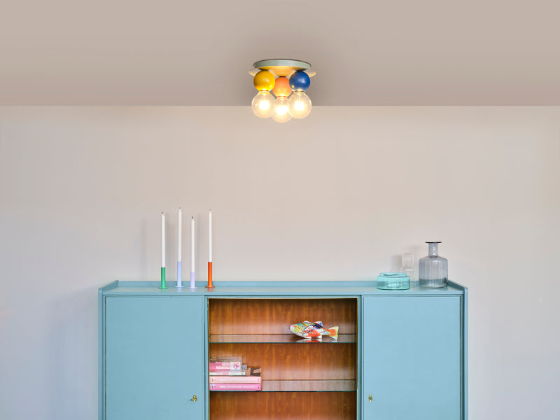 Decor Bubble Ceiling Multicolor, 3XE27, IP20, 103x250mm, Sisustuksellinen kattovalaisin Osram