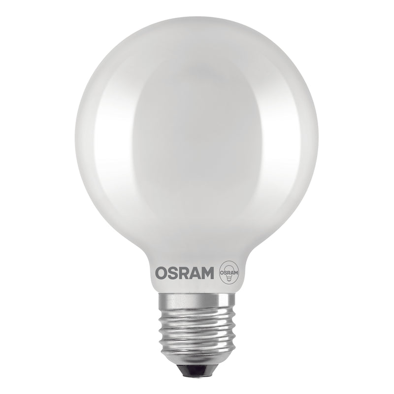 11W, 1521lm, Superstar Plus Globe 95 Filament DIM Matta, E27, 4000K, 95x135mm, LED lamppu Osram