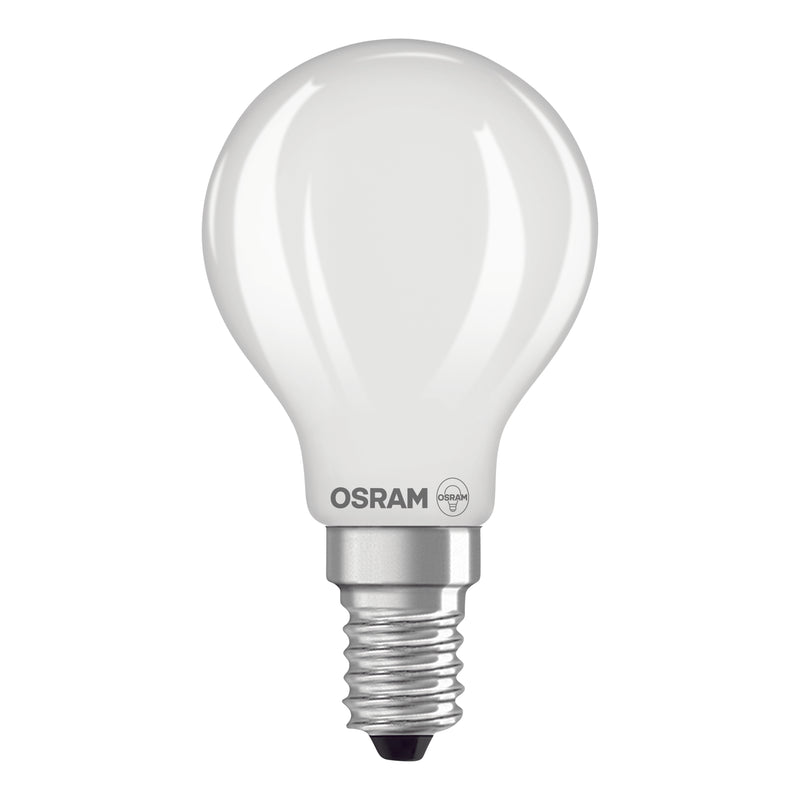 3.4W, 470lm, Superstar Plus Classic P40 Filament DIM Matt, E14, 4000K, 45x84mm, LED bulb Osram