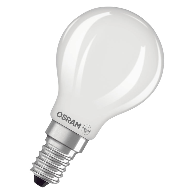 3.4W, 470lm, Superstar Plus Classic P40 Filament DIM Matt, E14, 4000K, 45x84mm, LED bulb Osram