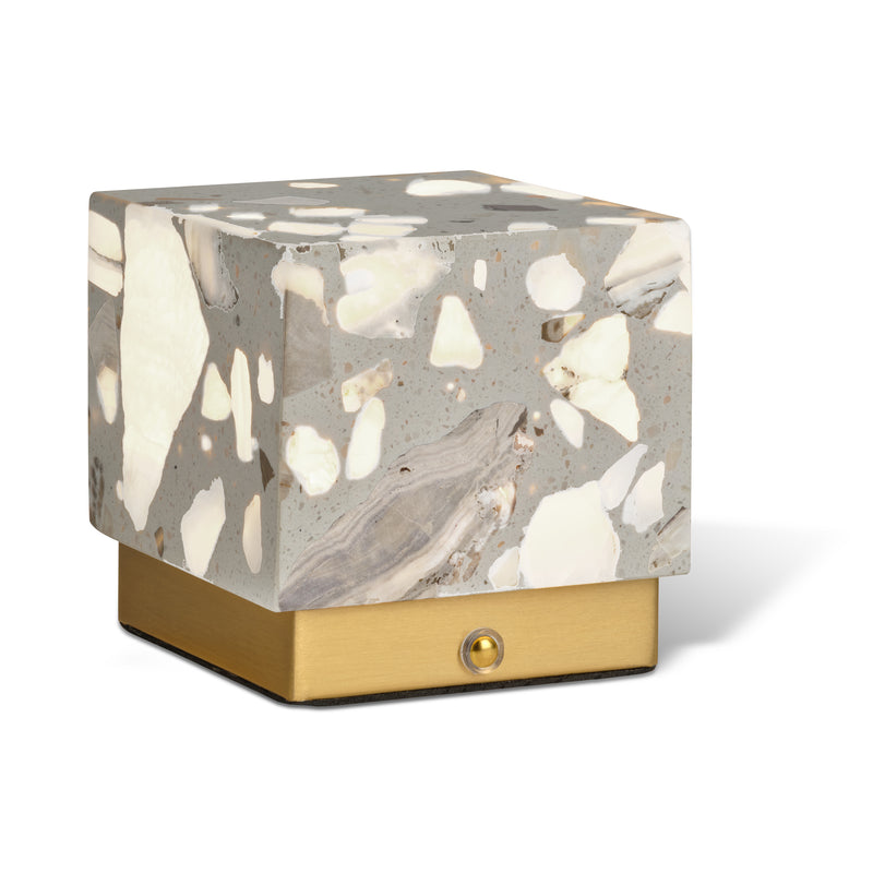 2W, 40lm, Decor Gleam Table Touch CCT DIM WHITE, 2700K/3300K/4500K, IP20, 100x97mm, Sisustuksellinen LED pöytävalaisin Osram