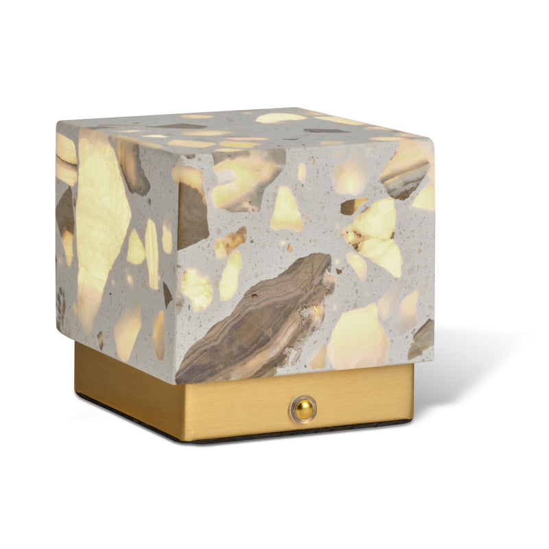 2W, 40lm, Decor Gleam Table Touch CCT DIM WHITE, 2700K/3300K/4500K, IP20, 100x97mm, Sisustuksellinen LED pöytävalaisin Osram