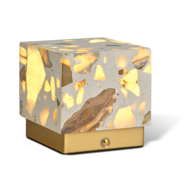 2W, 40lm, Decor Gleam Table Touch CCT DIM WHITE, 2700K/3300K/4500K, IP20, 100x97mm, Sisustuksellinen LED pöytävalaisin Osram