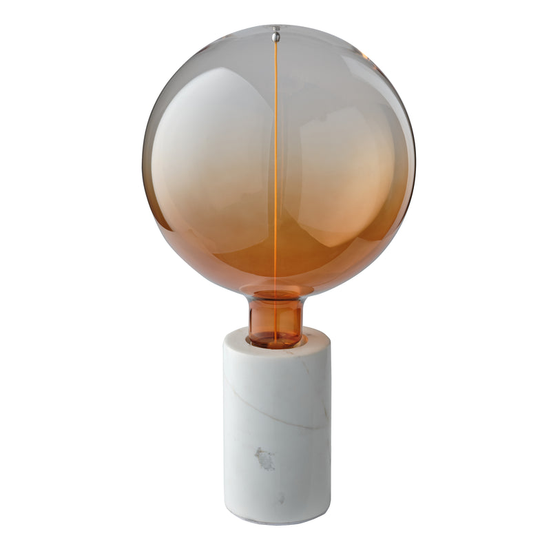 Decor Marble Base Table DIM, E27, IP20, 130x80mm, Decorative table lamp Osram