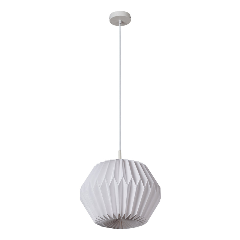 Decor Paper Lantern Gem Pendant WHITE, E27, IP20, 350x1380mm, Sisustuksellinen kattovalaisin Osram