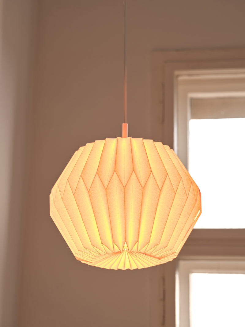 Decor Paper Lantern Gem Pendant WHITE, E27, IP20, 350x1380mm, Sisustuksellinen kattovalaisin Osram