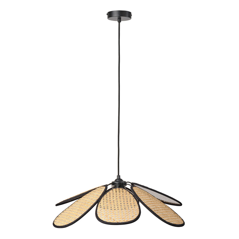 Decor Rattan Daisy Pendant BEIGE, E27, IP20, 580x1230mm, Sisustuksellinen kattovalaisin Osram
