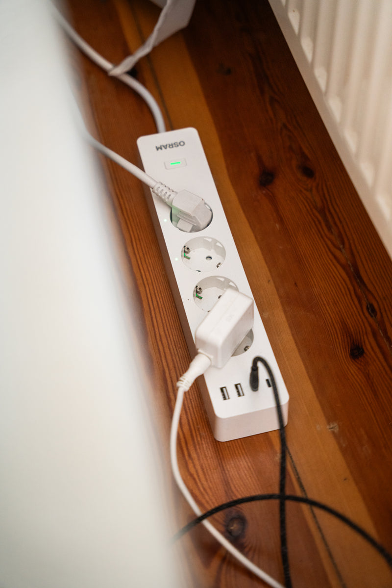 Smart+ Wifi Multi Power Socket, IP20, 65x350mm, Älyjatkojohto Osram