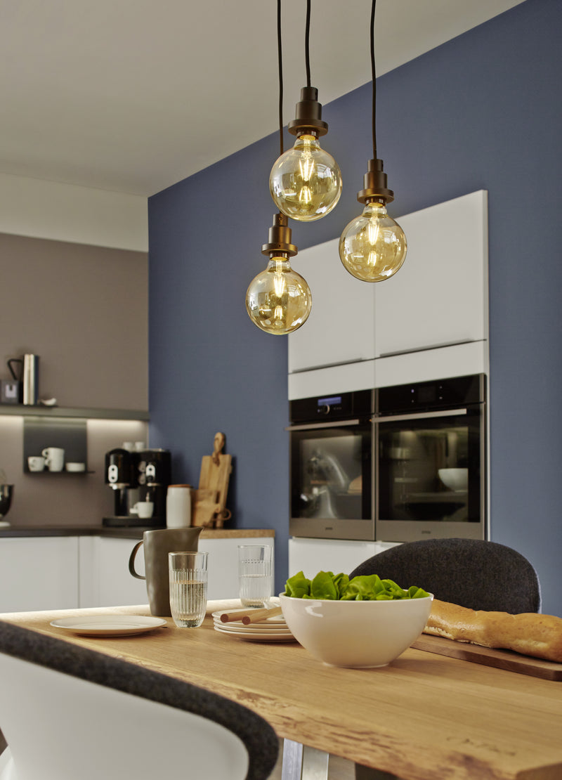 6,5W, 720lm, Vintage 1906 Globe 52 Filament GOLD, E27, 2400K, 124x168mm, LED Sisustuslamppu Osram