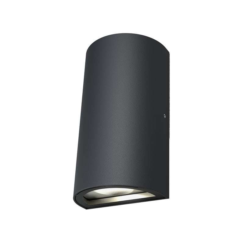 12W, 700lm, Endura Style UpDown Wall DARK GRAY, 3000K, IP44, IK06, LED Ulkoseinävalaisin Osram