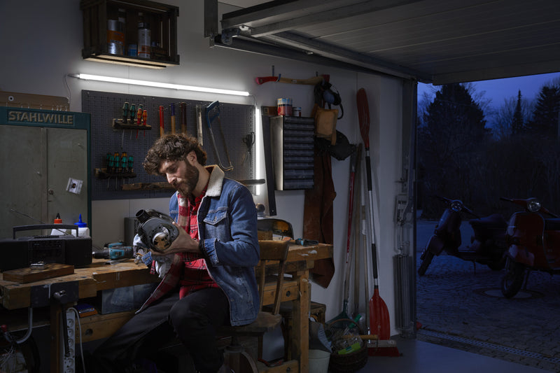 10W, 1100lm, LED Switch Batten, IP20, IK03, 22x873mm, LED Listavalaisin Osram