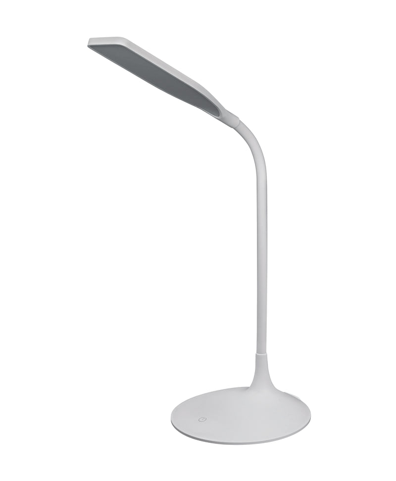 5W, 220lm, Panan Disc Single DIM WHITE, 3000K, IP20, 170x370mm, LED Pöytävalaisin Osram