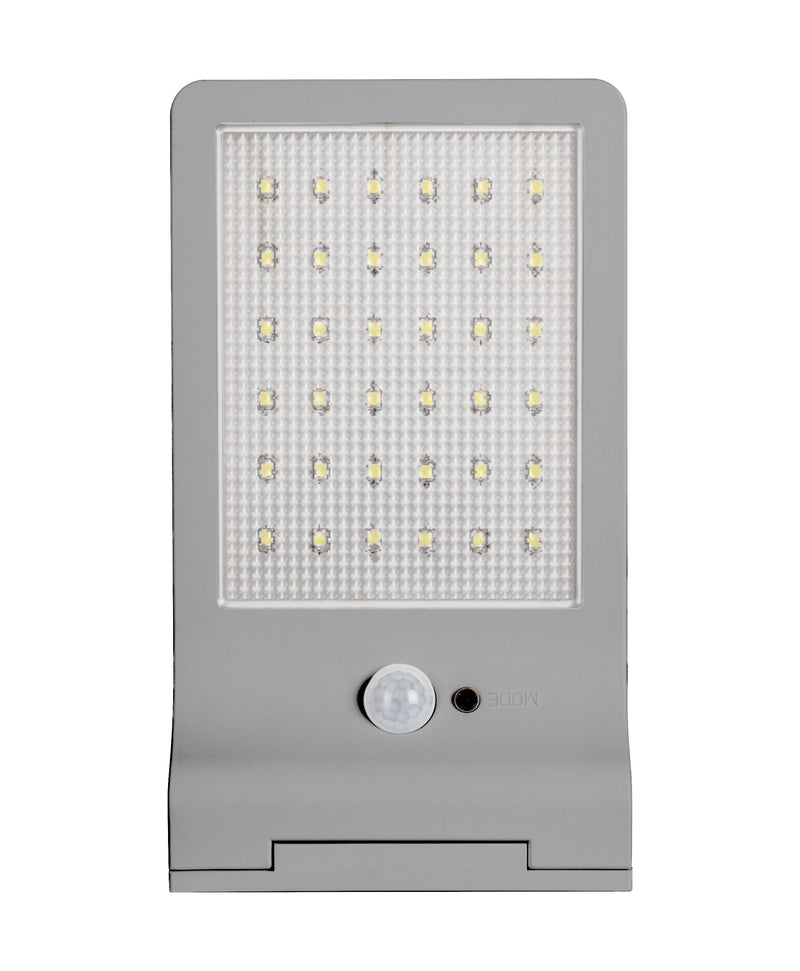 3W, 320lm, DoorLED Solar Sensor, 4000K, IP44, 110x192mm, LED Outdoor wall light with solar cell Osram