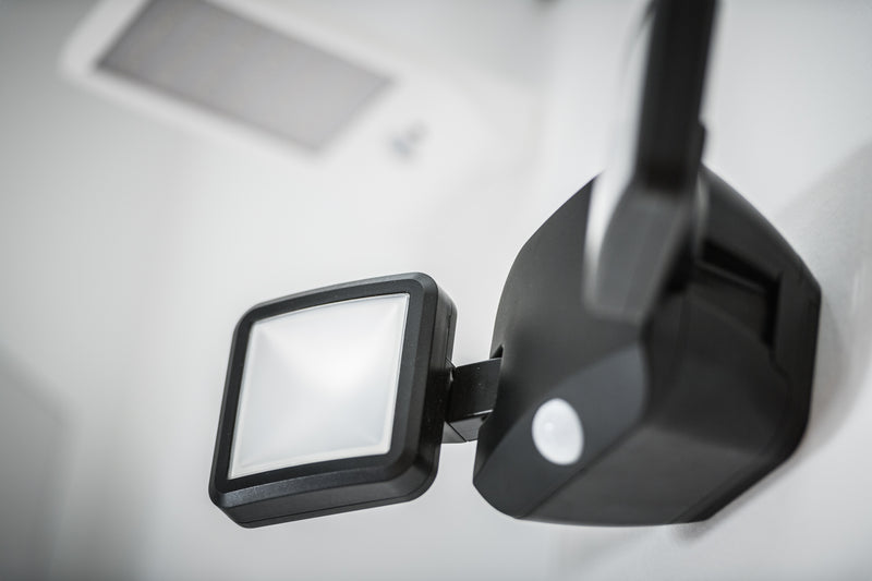 10W, 480lm, Battery LED Spotlight Sensor, 4000K, IP54, LED Spotlight Osram