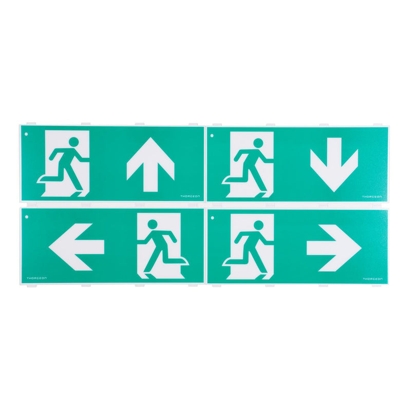 5W, 100lm, Emergency LED, IP65, IK08, with 3h battery, White LED Safety light THORGEON