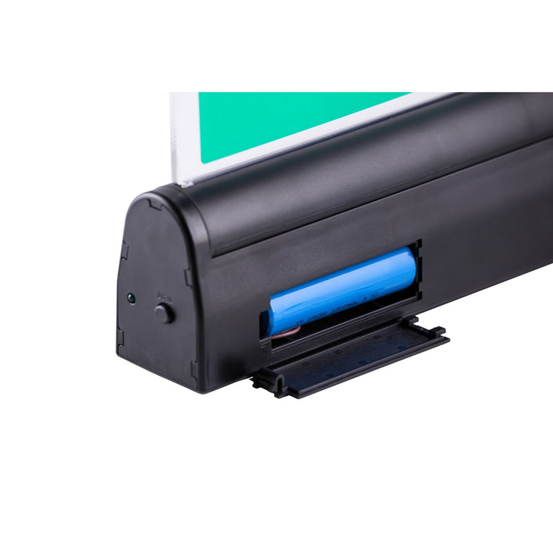 3W, 100lm, Emergency LED IP40, IK05, 3h-akulla, Musta LED Turvavalo THORGEON